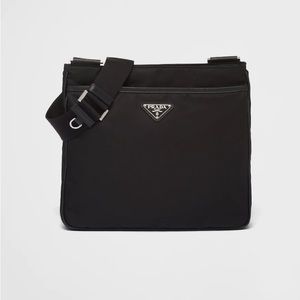 Prada Re-Nylon and Saffiano crossbody/shoulder bag